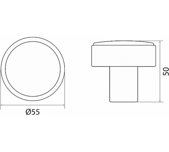 Ручка дверная PALIDORE RV-01 AB бронза
