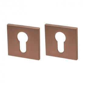 Накладка под цилиндр ARMADILLO ET.K.YM AC-9 медь