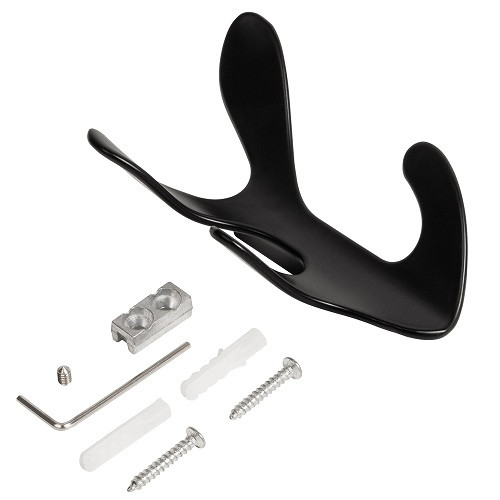 Крючок настенный AJAX MB-LM/K-005 BL черный