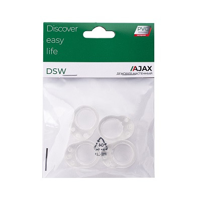 Демпфер настенный AJAX DSW-02 INV прозрачный