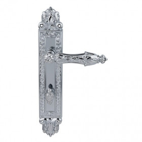 Дверная ручка на планке PORTA DI PARMA Arcadia 2718.01.WC Полированный хром