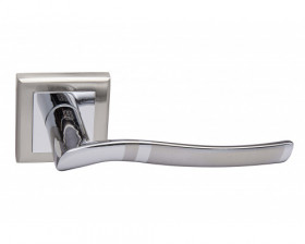 Ручка дверная PALIDORE 277 HH/PC Белый никель/Полированный хром