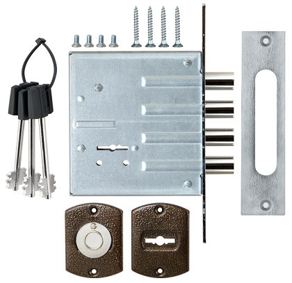 Замок врезной сувальдный САМ ЗВ8-8М/13 3 кл /81300/