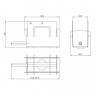 Толкатель ARMADILLO скрытого монтажа SLD.Comfort-PENAL K-push