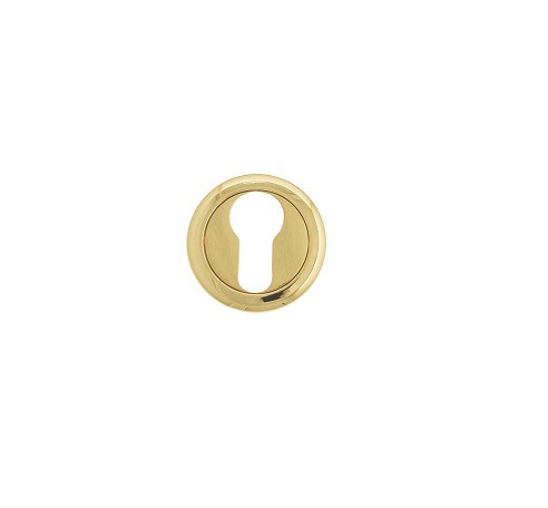 Накладка под цилиндр Fratelli Cattini CYL-1 D1-OLV полированная латунь