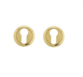 Накладка под цилиндр Fratelli Cattini CYL-1 D1-OLV полированная латунь