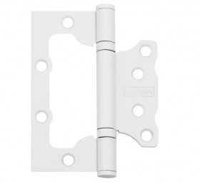 Петля накладная без врезки PALIDORE 100х75х2,5 2ВВ BL ARSENAL белый