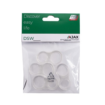 Демпфер настенный AJAX DSW-03 INV прозрачный