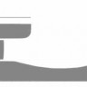 Ручка дверная Venezia EXA D8 полированная латунь