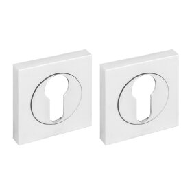 Накладка под цилиндр FUARO ET KM WH-19 Белый