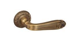 Ручка дверная FUARO LOUVRE SM AB-7 Матовая бронза