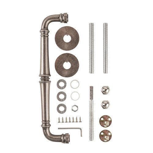 Ручка-скоба PUNTO PULL.ARC.SORENTO OS-9 античное серебро