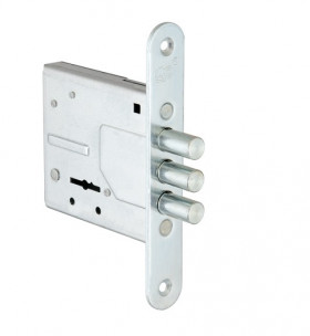 Замок врезной сувальдный САМ ЗВ8-4С/13 3 кл /76600/