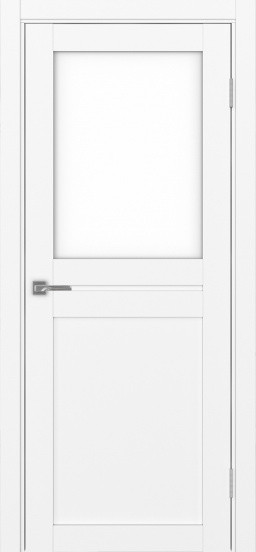 Межкомнатная дверь Оптима Порте Турин_520.211 ЭКО-шпон Белый снежный