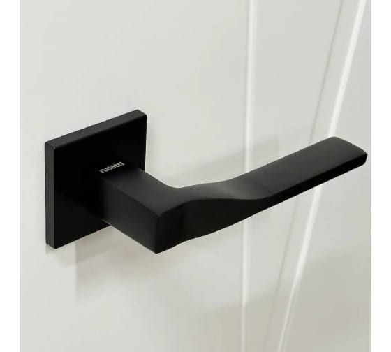 Ручка дверная RUCETTI RAP 27 SLIM-S BL черный