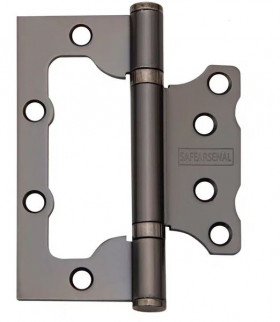 Петля накладная без врезки PALIDORE 100х75х2,5 2ВВ GRAFIT ARSENAL графит