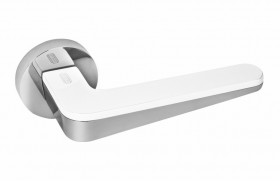 Ручка дверная PALIDORE 501 NCW/PC белый / хром