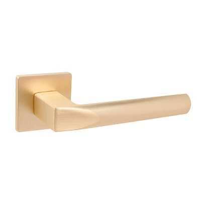 Ручка дверная FUARO PRIZMA SL SSG-39 сатинированное золото