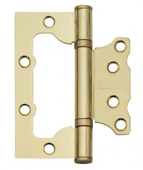 Петля накладная без врезки PALIDORE 100х75х2,5 2ВВ PB ARSENAL золото блестящее