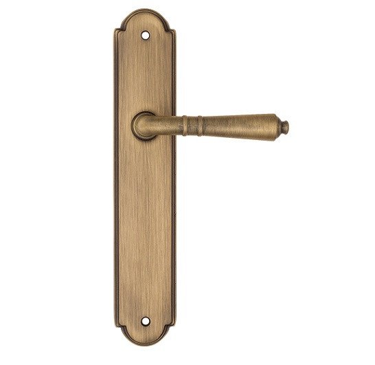 Дверная ручка на планке Fratelli Cattini TOSCANA PL257-BY матовая бронза