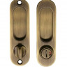 Ручки для раздвижной двери с заверткой ARCHIE A-K01/02-V2AB бронза
