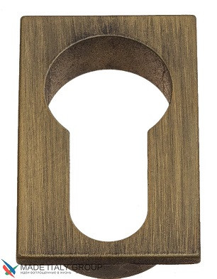 Накладка под цилиндр Fratelli Cattini CYL 4FS-BY матовая бронза 2 шт