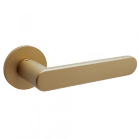 Ручка дверная Tupai 3957 5S-208 матовое золото