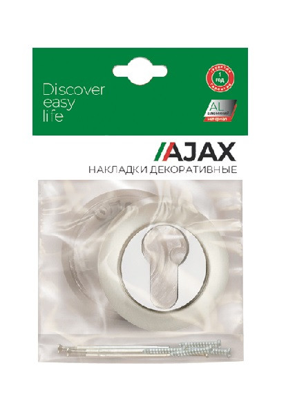 Накладка под цилиндр AJAX ET JR BL-24 черный