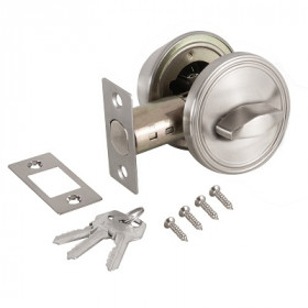 Замок врезной AJAX DK.002 BK SN матовый никель