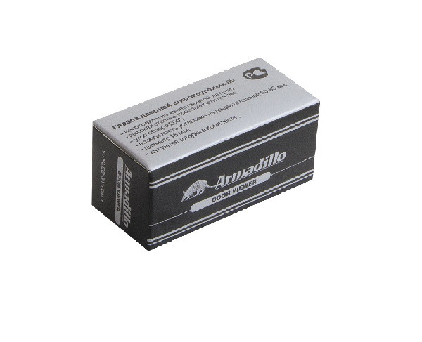 Глазок дверной ARMADILLO DV-PRO 2/85-55/BR (DVG2) GP оптика стекло Золото