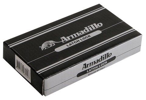 Замок межкомнатный под цилиндр ARMADILLO LH 25-50 GP BOX ригель и защёлка латунь