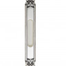 Ручка для раздвижной двери Venezia U122 DECOR LONG натуральное серебро + черный 1шт