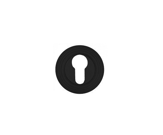 Накладка под цилиндр Fratelli Cattini CYL-1 D8-NM матовый черный