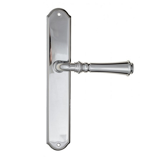 Дверная ручка на планке Fratelli Cattini GRACIA PL02-CR полированный хром
