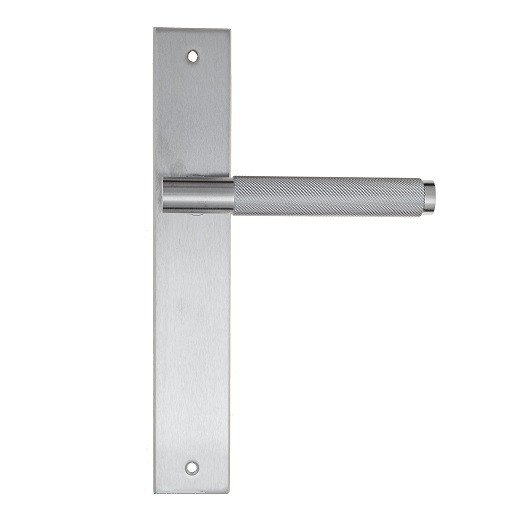 Дверная ручка на планке Fratelli Cattini UNA X PL08-CS матовый хром