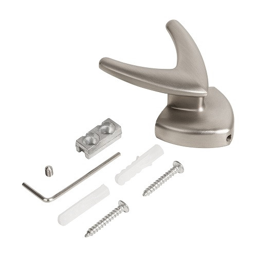 Крючок настенный AJAX MB-LM/K-003 SN матовый никель