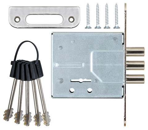 Замок врезной сувальдный САМ ЗВ8-8У/15 5 кл /79600/