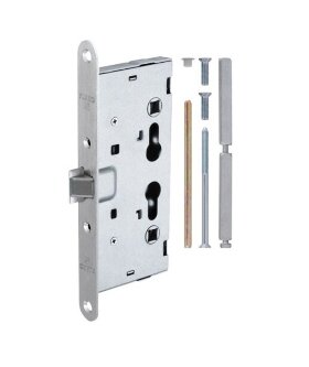 Замок для противопожарных дверей с раздельным квадратом FUARO FL-0433 ANTI-PANIC