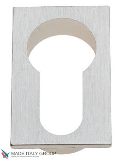 Накладка под цилиндр Fratelli Cattini CYL 4FS-CS матовый хром 2 шт