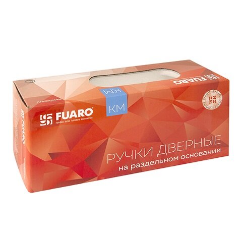 Ручка дверная FUARO ROCK KM BL-24 черный