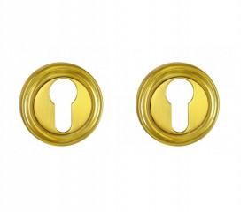 Накладка на цилиндр RENZ INET 16 SG латунь матовая