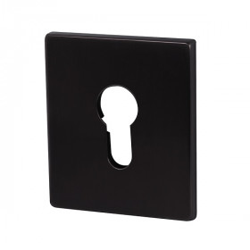 Накладка декоративная на цилиндр ARMADILLO ET Protector/USS BL Черный