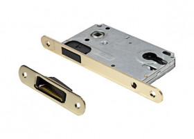 Защелка под цилиндр магнитная PALIDORE L 2085 PB Золото