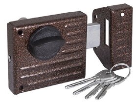 Замок накладной ЗЕНИТ ЗН1-2.1 медь