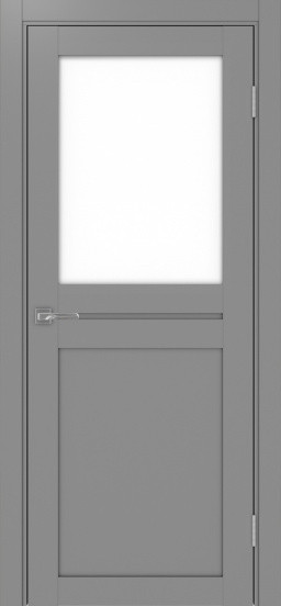 Межкомнатная дверь Оптима Порте Турин_520.211 ЭКО-шпон Серый