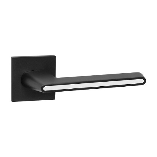 Ручка дверная AJAX K.JS51.STICK BL/WH-19 черный/белый