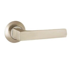 Ручка дверная AJAX ERGO JR SN/CP-3 матовый никель/хром