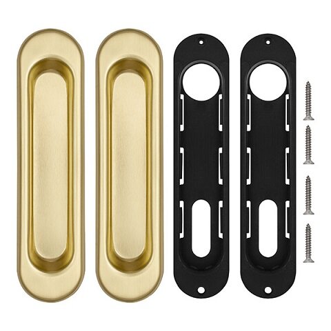 Ручки для раздвижных дверей PUNTO Soft LINE SL-010 SG Матовое золото