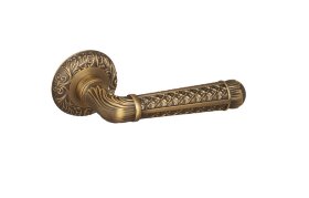 Ручка дверная FUARO LORD SM AB-7 Матовая бронза