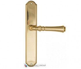 Дверная ручка на планке Fratelli Cattini GRACIA PL02-OLV полированная латунь